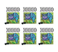 Beistle 60063, 6 Piece Pin The Smile On The Cheshire Cat Games, 16" x 18", Multicolor