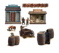 Beistle A Creation Wild West Shootout Props, Multicolor, Medium,52040