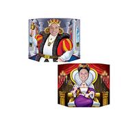 Beistle King & Queen Photo Prop