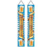 Beistle Oktoberfest Set Door Panels, 6' x 12¾", Multi