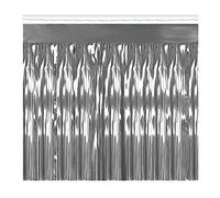 Beistle Packaged 1-Ply Silver Metallic Table Skirting