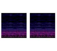 Beistle Spooky Sky Wall Backdrops, 4’ x 30’, 2 Pack - Purple Halloween Decoration, Photo Backdrop, Easy to Adhere Wall Covering, Halloween Wall Backdrop, Halloween Decor