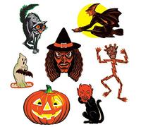 Beistle Vintage Halloween Classic Cutouts Party Decorations - 24 cm - 41 cm