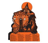 Beistle Vintage Hllwn Witch Fortune Wheel Game