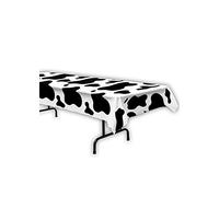 Beistle Western Party Cow Print Plastic Tablecover