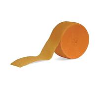 Beistle Yellow Festive Crepe Streamers - 8 Pack, Crepe Paper Streamer Rolls for Party Decorations, Birthdays, Weddings, Baby Showers, Holidays, Parades, Banquet Events & Celebration Décor, 1¾” x 81’