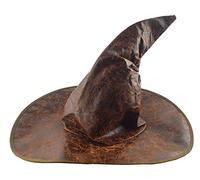 Beisto Vintage Harry Potter Costume Wizard Hat Adult Men Witch Costume Accessories for Women