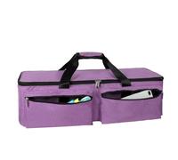 BEISUOSI Carrying Bag Compatible with Cricut Explore Air and Maker, Tote Bag Compatible with Cricut Explore Air, Silhouette Cameo 4 and Supplies (Bag Only) (Purple, bagonly)