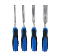 Beitelset - 4 Pieces - 6/12/18 / 25mm - Carbon Steel - for Woodworking