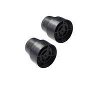 BEITESI Replacement Mini Trampoline Leg Cap Tips Trampoline Leg Cap Chair Leg Caps Replaceme nt Rubber Cap Tips Floor Pads for Mini Trampoline（Black）(2pack)
