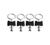 BEITESI Trampoline Screws, 4 Pack, Round, 6mm, ABS + 45 Galvanised Iron, Suitable for Large & Small Trampolines