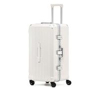 BEITH Hardside Luggage with USB, Type-C, Cup Holder, BS2298 Large Aluminum Frame Suitcase with 5 Wheels 360° Double Spinner, ABS+PC Alloy Box Shell, TSA Lock, Aluminum Lifting Rod, Durable