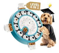 Beitophome 4-in-1 Dog Puzzle - Interactive Toy for Aggressive Chewers, Multi-Stage Play, Puzzle Toys for Dogs, Cognitive Dog Puzzle Feeder for Slow Eating & Mental Stimulation