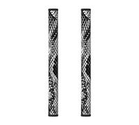 BEIVGOXL Black White Snake Skin Printed Refrigerator Door Handle Cover Set of 2-Kitchen Appliance Handles Replacement Keep Off Fingerprints Food Stains,for Ovens, Dishwashers,Microwave Stove