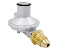 beiyaiey 1 Piece Propane Gas Regulator 37Mbar BBQ Camping Carvaning Plumber 4Kg/H Low Pressure Reducing Valve Metal