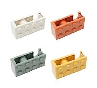 beiyaiey 4 Pack Desktop Tape Dispenser for Gift Wrapping Tape Cutter for Office Home School and Crafts