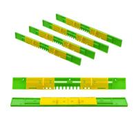 beiyaiey 6 Pack Beehive Entrance Reducer Bee Hive Mouse Guard 8 Frame Beehive Travel Gate 12.5Inch Plastic Beehive Sliding Mouse Guards