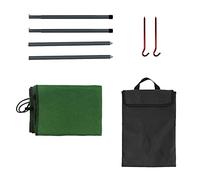 beiyaiey Camping Stove Windshield Canvas Windscreen for Outdoor BBQ Picnic Camping Hiking Cooker Stove Wind Screen
