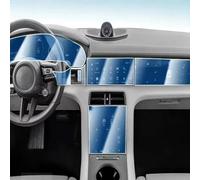 BEIYANSHOO Car Gearbox Panel Navigation Screen Automotive Interior TPU Protective Film Anti-Scratch Sticker Film,for PORSCHE Taycan 2020-2024