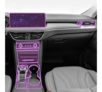 BEIYANSHOO Car Interior Accessories Film Transparent TPU-PPF Console Anti-Scratch Resist Film Radio Display Film for Ford Regent 2020-2023