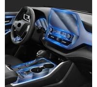 BEIYANSHOO Car Interior Film Central Console Gear Dashboard Panel Navigation Screen TPU Transparent Protective Film, for Toyota Highlander 2020-2022 Style A