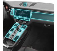 BEIYANSHOO Interior TPU Protective Film for Porsche Macan 2022 | TPU film guard - scratchproof, self-healing, protects interior trim from scuffs and daily wear.