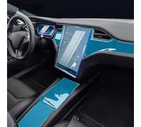 BEIYANSHOO TPU Car Navigation Screen Film Gearbox Protective Sticker Anti-scratch Repair Interior Accessories,for Tesla Model X 2020-2022