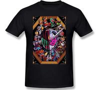 BEIYANUO Kamen Rider 20 Years Heisei Decade & Zi-O T-Shirt Man's Fashion Cotton Short Sleeve Tops XXL Black