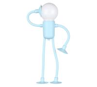 Beiykhera Funny Night Light,Suction Flexible Mood Lighting | Shape-Changing Kids Night Light | for Room Decor Bathroom Hallway Dorm Desk Fridge Wall Glass Tile Birthday Christmas