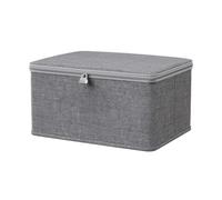 Beiykhera Lockable Storage Box, Fabric Storage Box With Lid, Combination Lock Boxes, Lockable Medicine Storages Boxes With Combination Lock, Fabric Closet Organizer For Clothes, Bedding, Toys