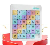 Beiykhera Number Slide Puzzle,6x6 Gliding Magnetic Brain Game,Number Sliding Puzzle Game - for Kids Adults Travel Classroom Party Favor Family Road Trip Birthday