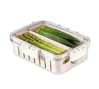 Beiykhera Snack Tray with Lid | Portable Charcuterie Container - Snackle Box with Lids | for Camping Travel Office School Gathering Refrigerator Pantry Meal Prep