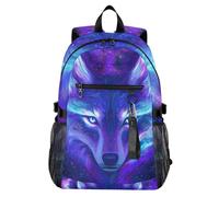 Beiyong1hao___a_neon_wolf_with_glowing_eyes_a_galaxy_background_8ac64ea5-c5a7-4295-b014-fb02b666949d Backpack Travel Laptop Backpack for Women Men 14 Inch College School Bookbag Water Resistant Casual