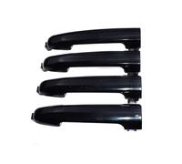 BeiZhengbhD Automotive Outer Door Handle for Hyundai for Sonata 2006 2007 2008 2009 2010 2.4L 3.3L Black Or Chrome Exterior Car Door Handle Front Rear Left Right(4 Pcs Without Caps)
