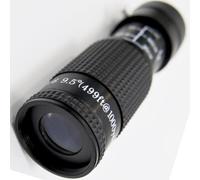 Bejamy 6x16mm Extra Short Focus Monocular for Short/Long Distance View, Black, Unisex, Suitable for Seniors & Visually Impaired, Soft Rubber Protected Eyepiece Lens