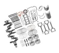 BeJdtvEo Engine Overhaul Gasket Kit Crankshaft Con Rod Bearing Set Piston Compatible with Forte5 2.0L G4NC 23110-2E501 Auto Accessories