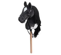 BEJOY Stick Horse Hobby Horse Toy, Horse on a Stick with Halter & Reins
