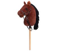 BEJOY Stick Horse Hobby Horse Toy, Horse on a Stick with Halter & Reins