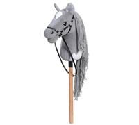 BEJOY Stick Horse Hobby Horse Toy, Horse on a Stick with Halter & Reins