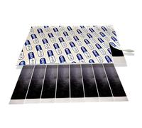 BEK-FIX® 16 NUMBER PLATE STICKY PADS DOUBLE SIDED SELF ADHESIVE STRIPS REGISTRATION PLATE FIXING KIT WEATHERPROOF