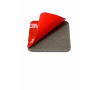 BEK-FIX® Double Sided Self Adhesive Pads for GoPro and Dashcam Mounts, 25 x 25mm, Pack of 20