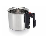 BEKA 12040154 Cookware Bain Marie Double-Walled Pot with Water Level Indicator, 16 cm, Stainless Steel, 1.7 liters, INOX
