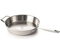 Beka Frying pan Maestro Ø 32 cm Stainless Steel with Helper Handle - Suitable for All Heat Sources - Without Non-Stick Coating