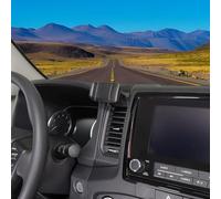 Bekantogy Car Cell Phone Mount Holder Compatible with Nissan Frontier 2022-2025 Center Consoles Multimedia Display Dash Left Side Vent Clip Cell Phone Car Cradles Kit (Style A)