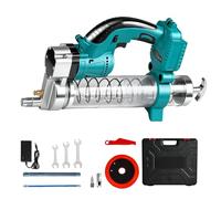 Bekasa Cordless Grease Gun for Makita 18V Battery, Electric Grease Gun with LED Light, High Pressure Battery Grease Gun with Flexible Hose for Automotive Excavator, Truck, Farm (Without Battery)