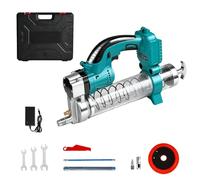 Bekasa Cordless Grease Gun for Makita 18V Battery, Electric Grease Gun with LED Light, High Pressure Electric Grease Gun with Flexible Hose for Automotive Excavator, Truck, Farm (Without Battery)