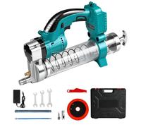 Bekasa Electric Grease Gun for Makita 18V Battery, 12000PSI High-Efficiency Cordless Grease Gun with LED Light, 50cm Flexible Hose and Storage Case, for Truck, Construction, Farm (No Battery)