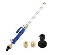 Bekasa Hydro Jet Wand High Pressure Wand with 2 Hose Nozzle Power Water Washer Gun Garden Jet Nozzle Watering Lance Window Cleaning Sprayer Water Sprayer for Car Home Outdoor