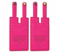 Bekecidi 2 Pcs Handcrafted Western Boot Wallet for Women, Double-Sided Leather Credit Card Holder with Snap Strap, Vintage Cowboy Boot Wallet for Rodeo Concert Country Style, Pink, Brown, Two