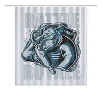 BEKGZYXWM Battle Royale,cattleDurable Heavy Duty Shower Curtain, Thick Polyester, Rustproof Grommets, Weighted Hem - Weighted Shower Curtains, Bath Curtains Shower64.17x70.87Inch（163x180cm）